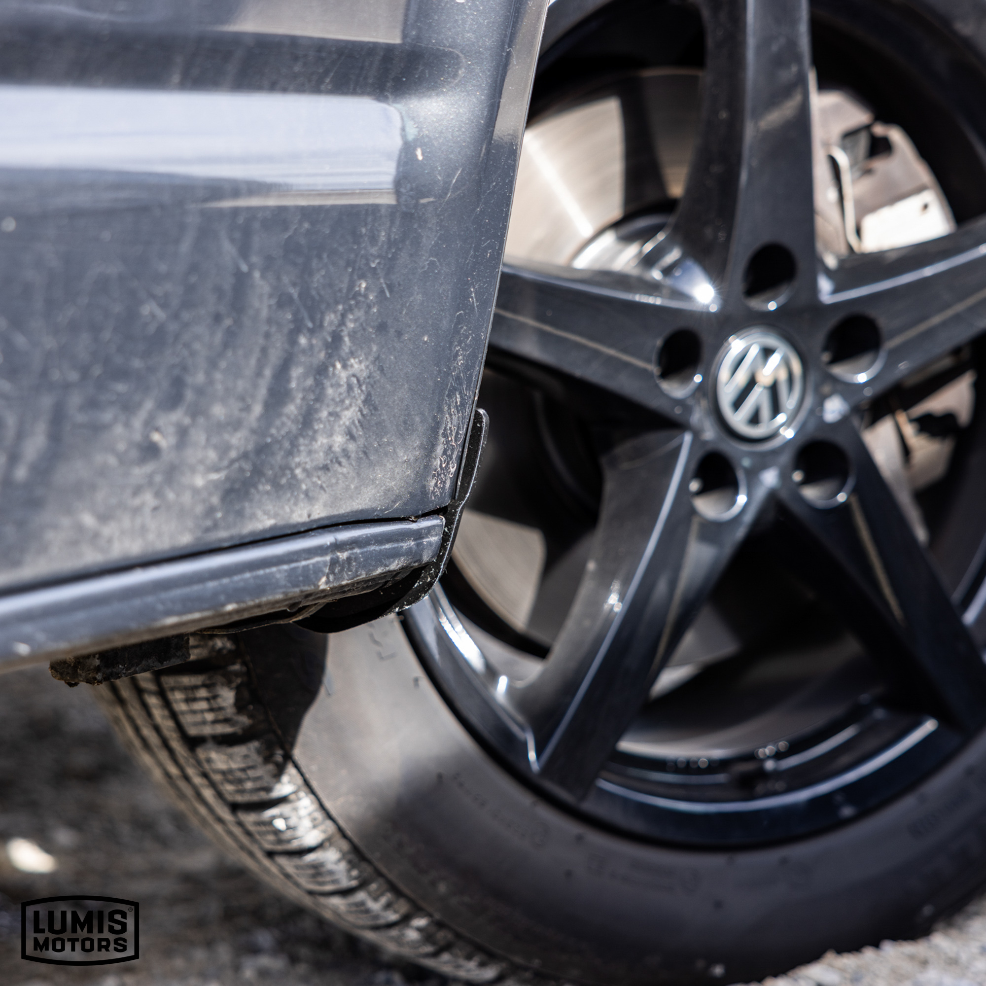 VW T6 front lower door edge protection installed left and right