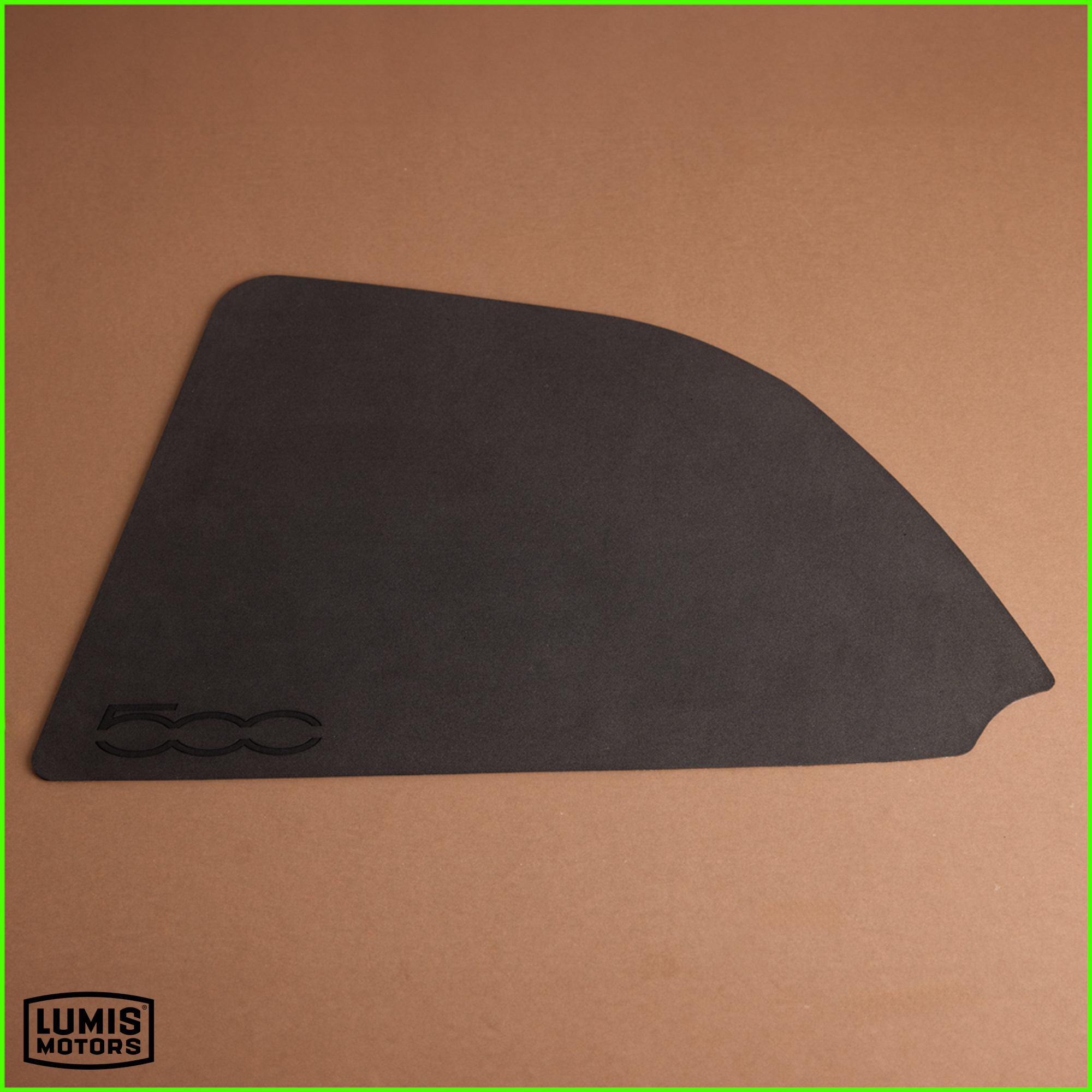 Passenger side dashboard cover for Fiat 500 airbag area