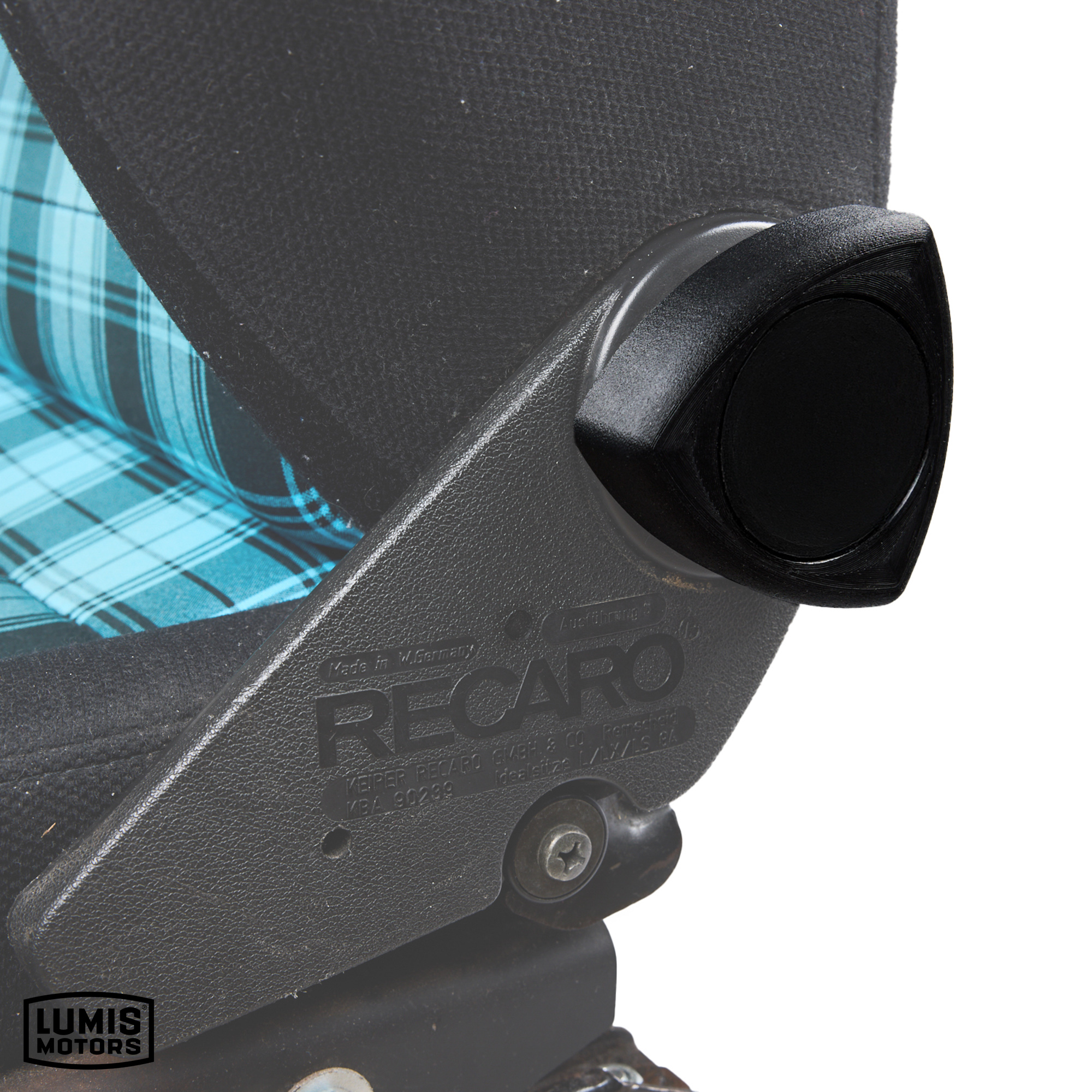 Recaro seat recliner adjustment knob and cap 360050 360051