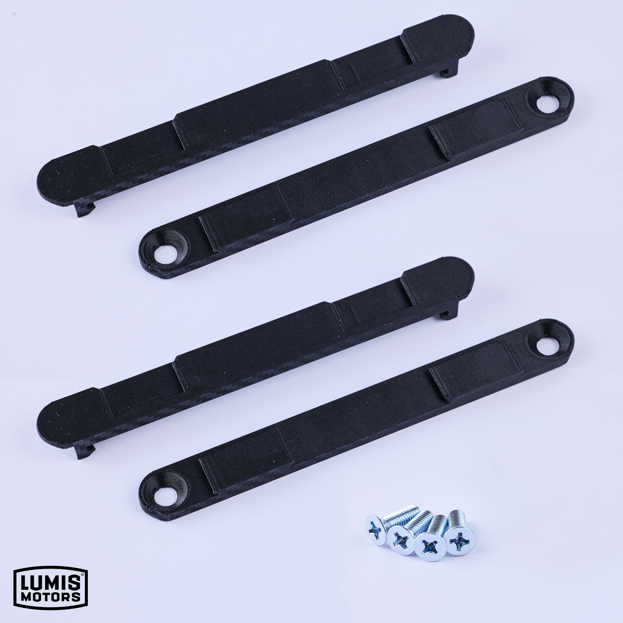 Dodge Durango rear EU license plate mounting kit installed