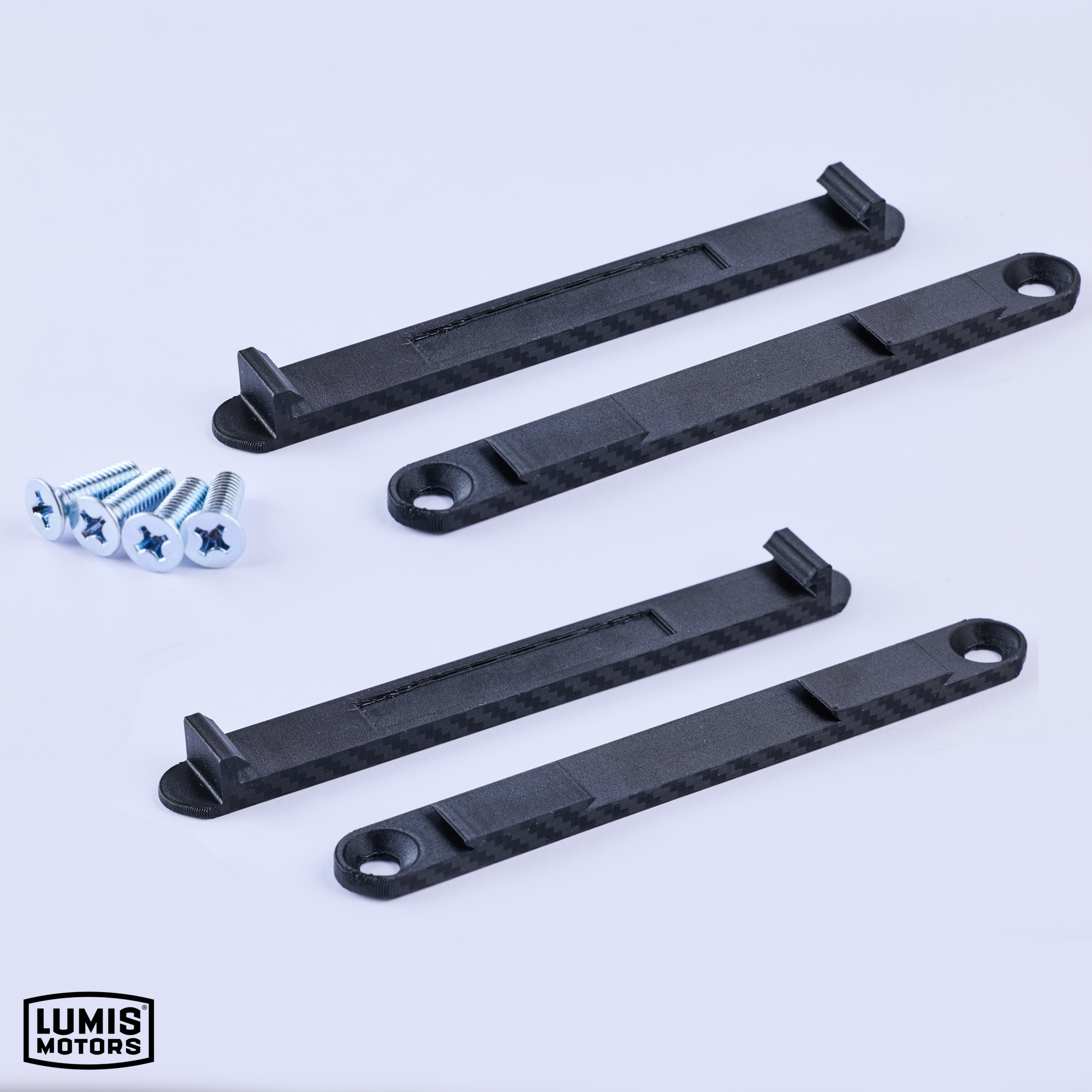 Dodge Durango rear EU license plate mounting kit installed