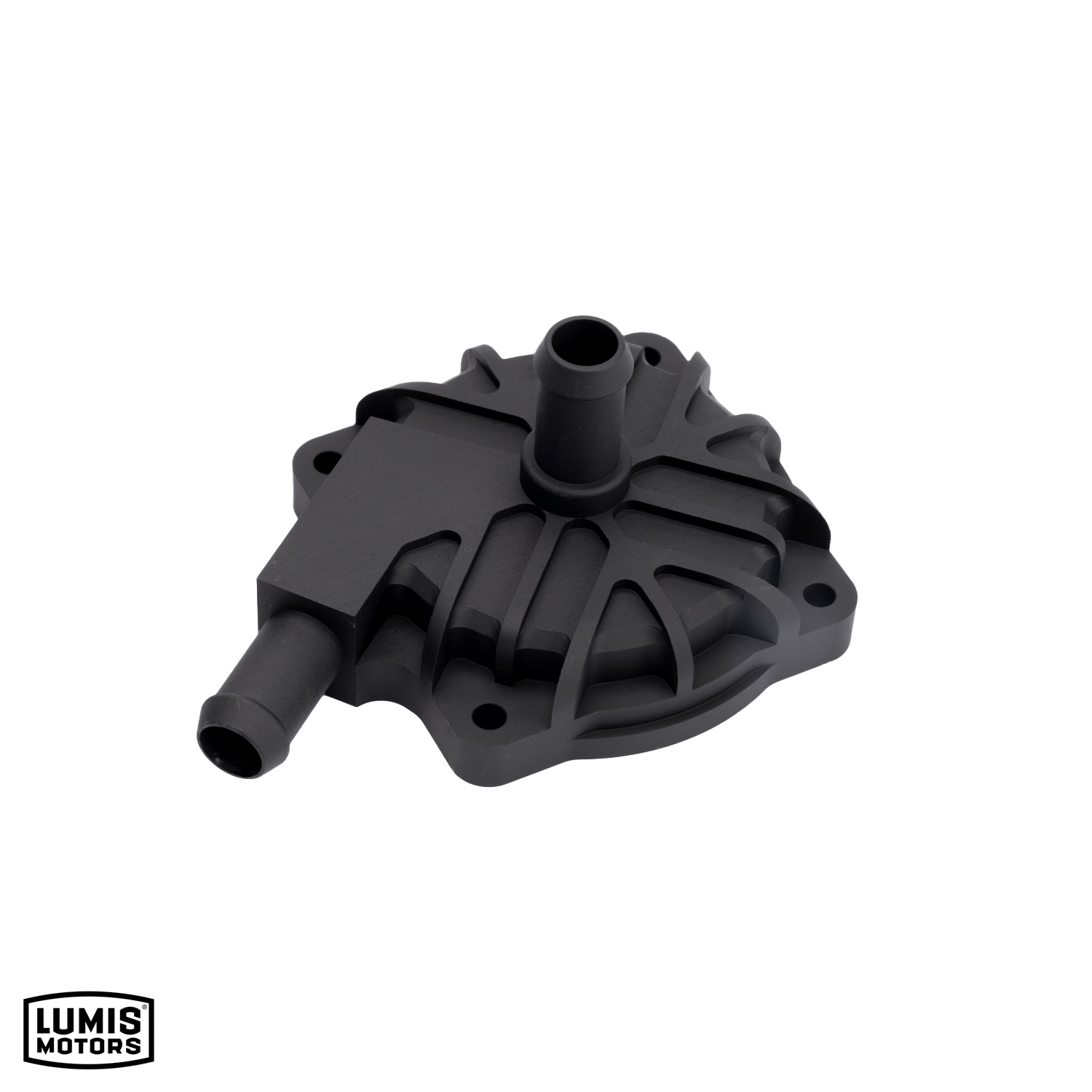 Harley M8 water pump cover CNC billet aluminum detail