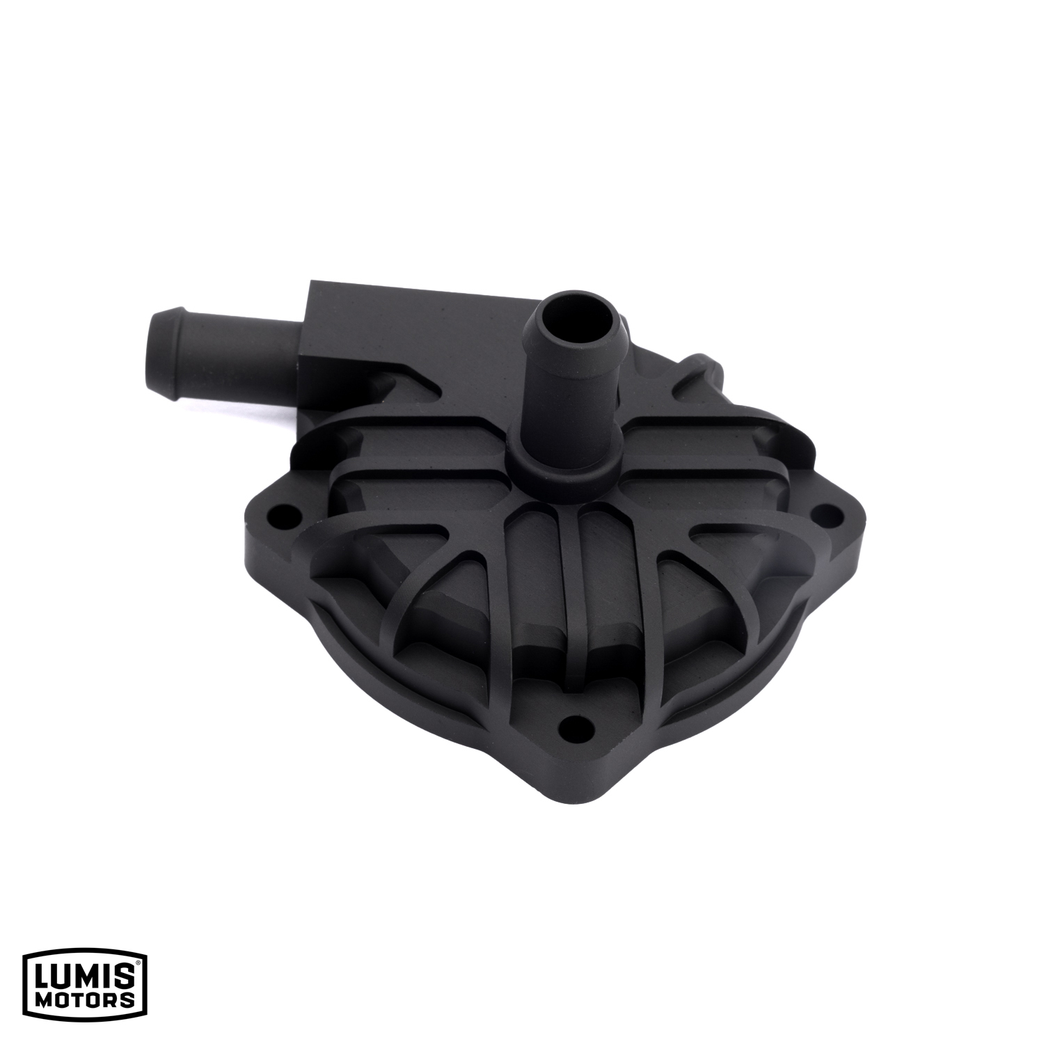Harley M8 water pump cover CNC billet aluminum detail