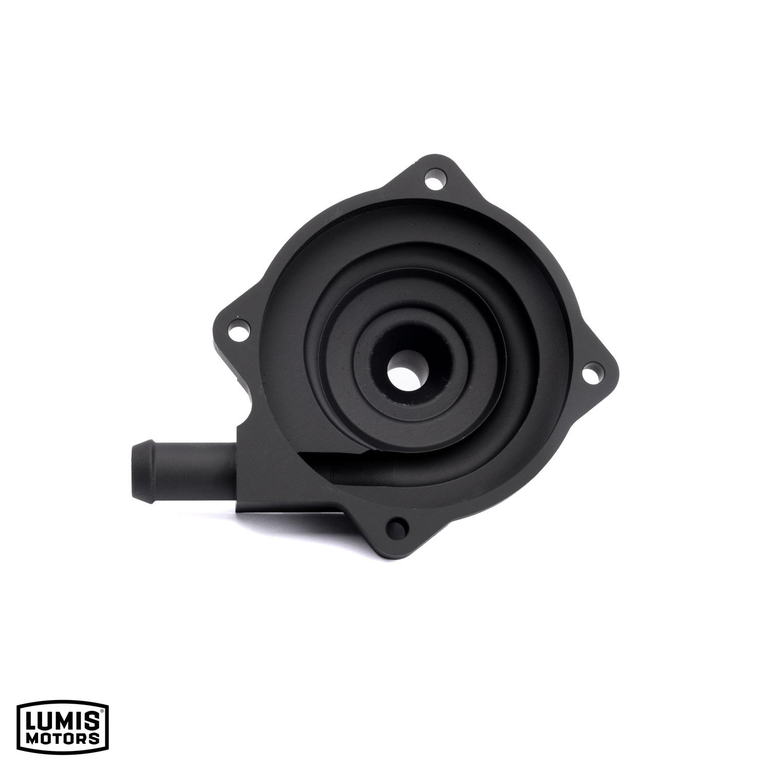 Harley M8 water pump cover CNC billet aluminum detail